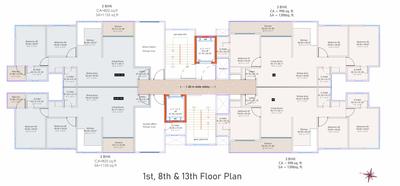 Project Image of 614.73 - 779.41 Sq.ft 2 BHK Apartment for buy in Hinduja Sentosa Era