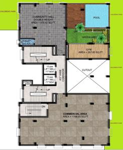 Project Image of 0.0 - 1455.0 Sq.ft 3 BHK Apartment for buy in Shree Sai Green