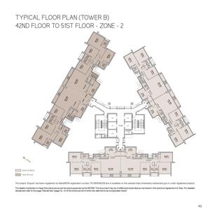 Project Image of 1330.0 - 2067.86 Sq.ft 3 BHK Apartment for buy in Oberoi Esquire