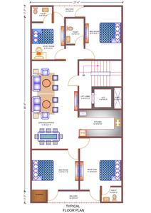 Project Image of 1350.0 - 1400.0 Sq.ft 4 BHK Builder Floor for buy in Vikrant Premium Floors