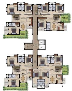 Project Image of 1880.0 - 2615.0 Sq.ft 3 BHK Apartment for buy in Panchratna Heritage