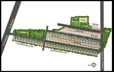 Project Image of 0.0 - 1800.0 Sq.ft 3 BHK Villa for buy in Rishabh Millennium Enclave