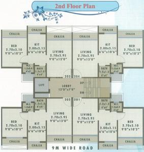 Project Image of 0.0 - 260.0 Sq.ft 1 BHK Apartment for buy in Vishal Bhakti Niwas
