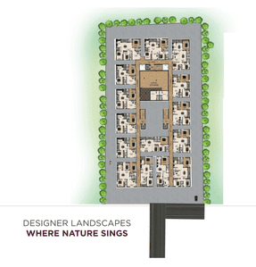 Project Image of 1053.03 - 1860.0 Sq.ft 2 BHK Apartment for buy in Go Green Paradise