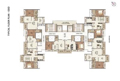 Project Image of 524.0 - 618.0 Sq.ft 2 BHK Apartment for buy in Paradise Sai Icon
