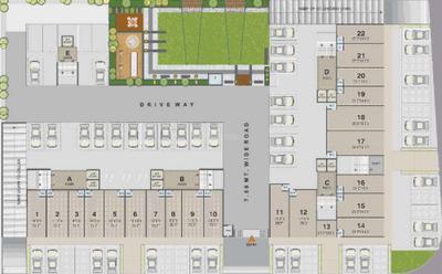 Project Image of 541.11 - 613.01 Sq.ft 2 BHK Apartment for buy in Satyagrah Residency