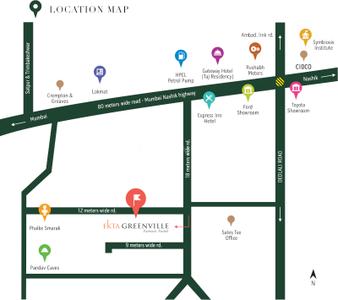 Project Image of 900 Sq.ft 2 BHK Apartment / Flat for sale in Pathardi Phata for Rs. 4000000