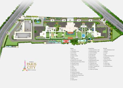 Project Image of 834.1 - 2558.37 Sq.ft 1 BHK Apartment for buy in Kukreja Paris City