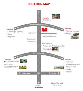 Axia Greenlands Location Plan 1
