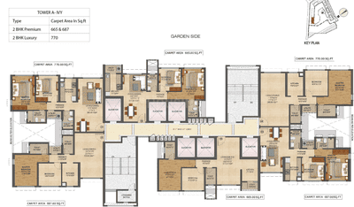 Project Image of 351.54 - 1249.0 Sq.ft 1 BHK Apartment for buy in Runwal Bliss