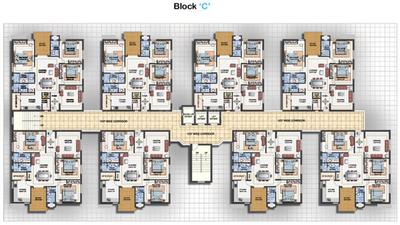 Project Image of 1038.0 - 1492.0 Sq.ft 2 BHK Apartment for buy in Vertex Sadguru Krupa