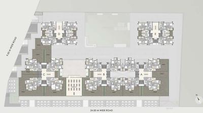 Project Image of 1430 Sq.ft 3 BHK Apartment / Flat for sale in South Bopal for Rs. 9300000