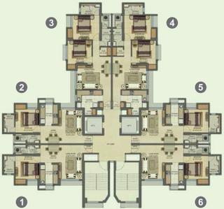 Project Image of 366.0 - 457.0 Sq.ft 1 BHK Apartment for buy in Lodha Amara Tower 45