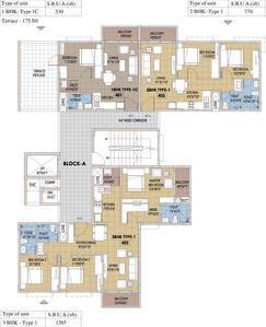 Project Image of 345.0 - 1416.0 Sq.ft 1 BHK Apartment for buy in Sipani Bliss II Tower A To Tower E