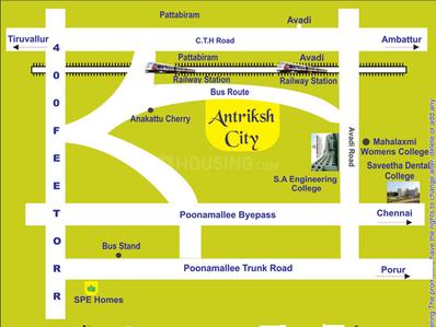 Project Image of 750.0 - 2775.0 Sq.ft Residential Plot Plot for buy in SPE Antriksh City