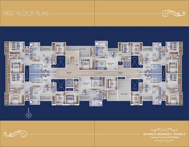 Project Image of 1100.0 - 1500.0 Sq.ft 2 BHK Apartment for buy in Govind Residency Phase II