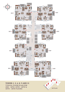 Project Image of 1399.0 - 2347.0 Sq.ft 2 BHK Apartment for buy in My Home Akrida