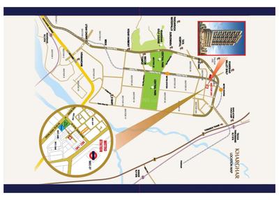 Project Image of 1000 Sq.ft 2 BHK Apartment / Flat for sale in Kharghar for Rs. 13400000