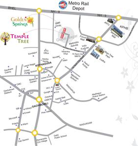 Nava Golden Springs Images for Location Plan of Nava Nirman Golden Springs 1