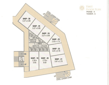 Project Image of 527.97 - 689.97 Sq.ft 2 BHK Apartment for buy in Vraj Vihar II