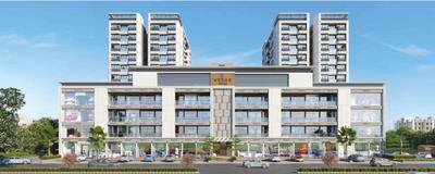 Hare Krishna Keshar Hills And Plaza Elevation 1