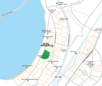 Project Image of 1078 Sq.ft 3 BHK Apartment / Flat for sale in Mahim for Rs. 52000000