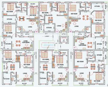 Project Image of 536.0 - 862.0 Sq.ft 1 BHK Apartment for buy in GP Cherry Blossom
