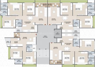 Project Image of 1170.0 - 1485.0 Sq.ft 2 BHK Apartment for buy in Omkar 2