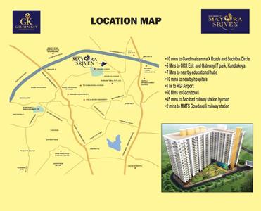 Project Image of 1162.0 - 2488.0 Sq.ft 2 BHK Apartment for buy in Golden Keys Mayura Sriven