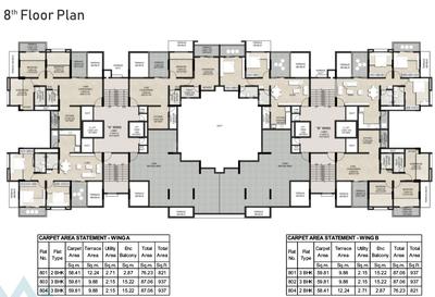 Project Image of 629.0 - 644.0 Sq.ft 2 BHK Apartment for buy in Millennium Aqua