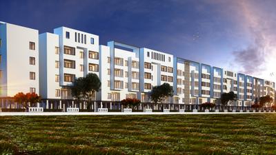 Project Image of 629.0 - 1722.0 Sq.ft 1 BHK Apartment for buy in KSR Basil Apartments