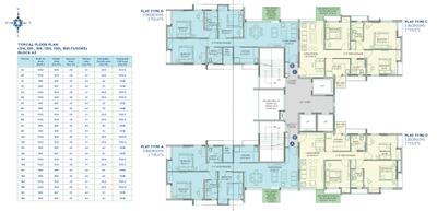Project Image of 1036.0 - 2019.0 Sq.ft 3 BHK Apartment for buy in Morya Phase I