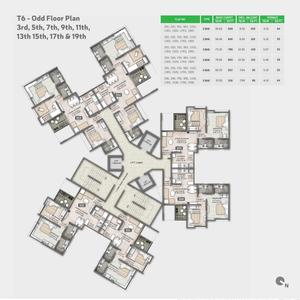 Project Image of 600.0 - 919.0 Sq.ft 2 BHK Apartment for buy in VTP Hi Life Phase 2