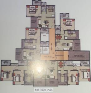 Project Image of 518.0 - 785.0 Sq.ft 1 BHK Apartment for buy in Shri Kalki Tulsi Tower