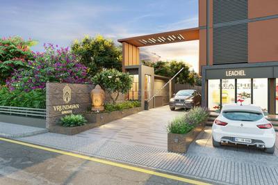 Project Image of 772.96 - 867.57 Sq.ft 3 BHK Apartment for buy in Vrundavan Greens