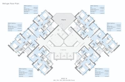 Project Image of 435.0 - 725.0 Sq.ft 1 BHK Apartment for buy in Raheja Lunaris 1 Callisto