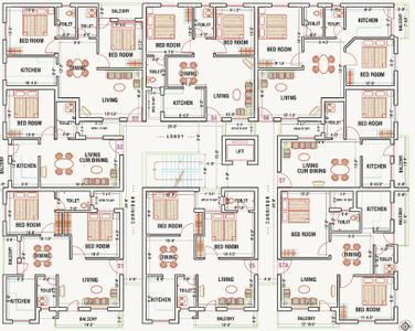 Project Image of 536.0 - 862.0 Sq.ft 1 BHK Apartment for buy in GP Cherry Blossom