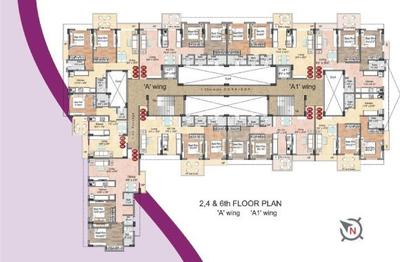 Project Image of 611 Sq.ft 1 BHK Apartment / Flat for sale in Ambernath West for Rs. 2400000