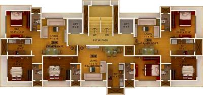 Project Image of 447.0 - 757.0 Sq.ft 1 BHK Apartment for buy in Navkar Sajag CHS