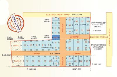 Project Image of 667.0 - 2044.0 Sq.ft Residential Plot Plot for buy in Hi Tech Krishna Nagar