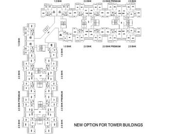 Project Image of 412.9 - 628.72 Sq.ft 1 BHK Apartment for buy in Squarefeet Grace Square D1 And D2