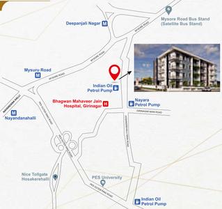 Project Image of 1104.13 - 1764.29 Sq.ft 2 BHK Apartment for buy in R V Fallon