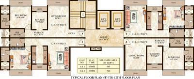 Project Image of 950 Sq.ft 2 BHK Apartment / Flat for sale in Vikhroli West for Rs. 15000000