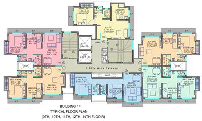Project Image of 0.0 - 430.0 Sq.ft 1 BHK Apartment for buy in Shubham Jai Jhulelal CHS