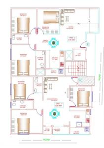 Laavanya SMS Enclave SMS Enclave Cluster Plan from 1st to 5th Floor 1