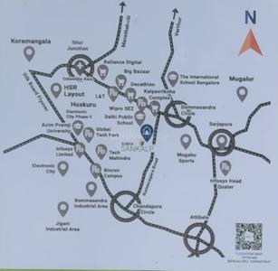 Komarla Subha Sankalp Location Plan 1