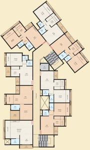 Project Image of 256.0 - 379.0 Sq.ft 1 RK Apartment for buy in Golden Corner