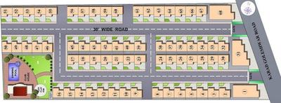 Project Image of 727.0 - 781.0 Sq.ft 2 BHK Villa for buy in Kachchhi Maya Elite County Villa