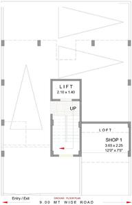 Project Image of 406.0 - 432.0 Sq.ft 1 BHK Apartment for buy in Pacific Gokul Dham