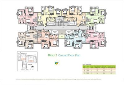 Project Image of 725.0 - 931.0 Sq.ft 2 BHK Apartment for buy in Greenwood Symphony
